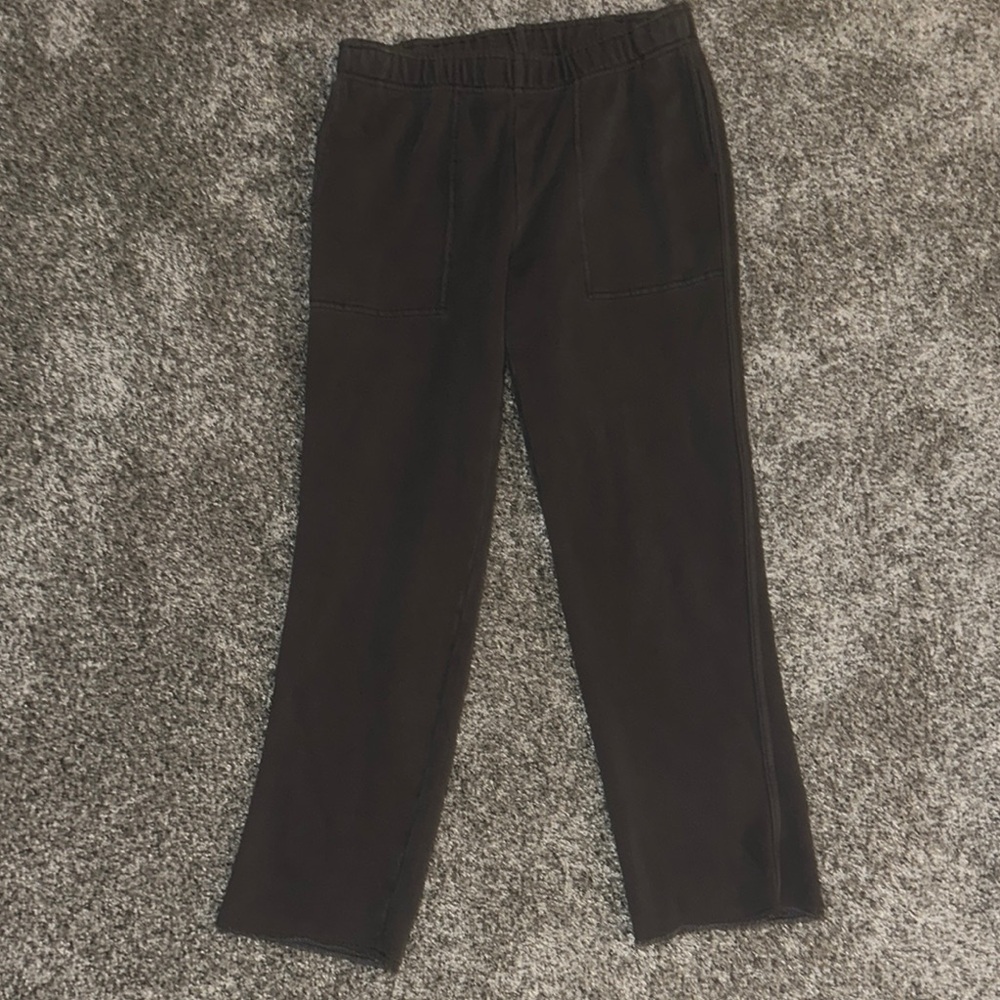 Aerie Black Ankle Cropped Pants